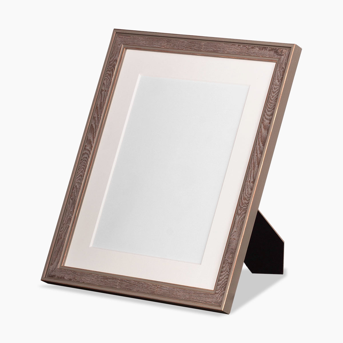 Pet Memorial Photo Frame for Ashes in Brown Medium Left Facing