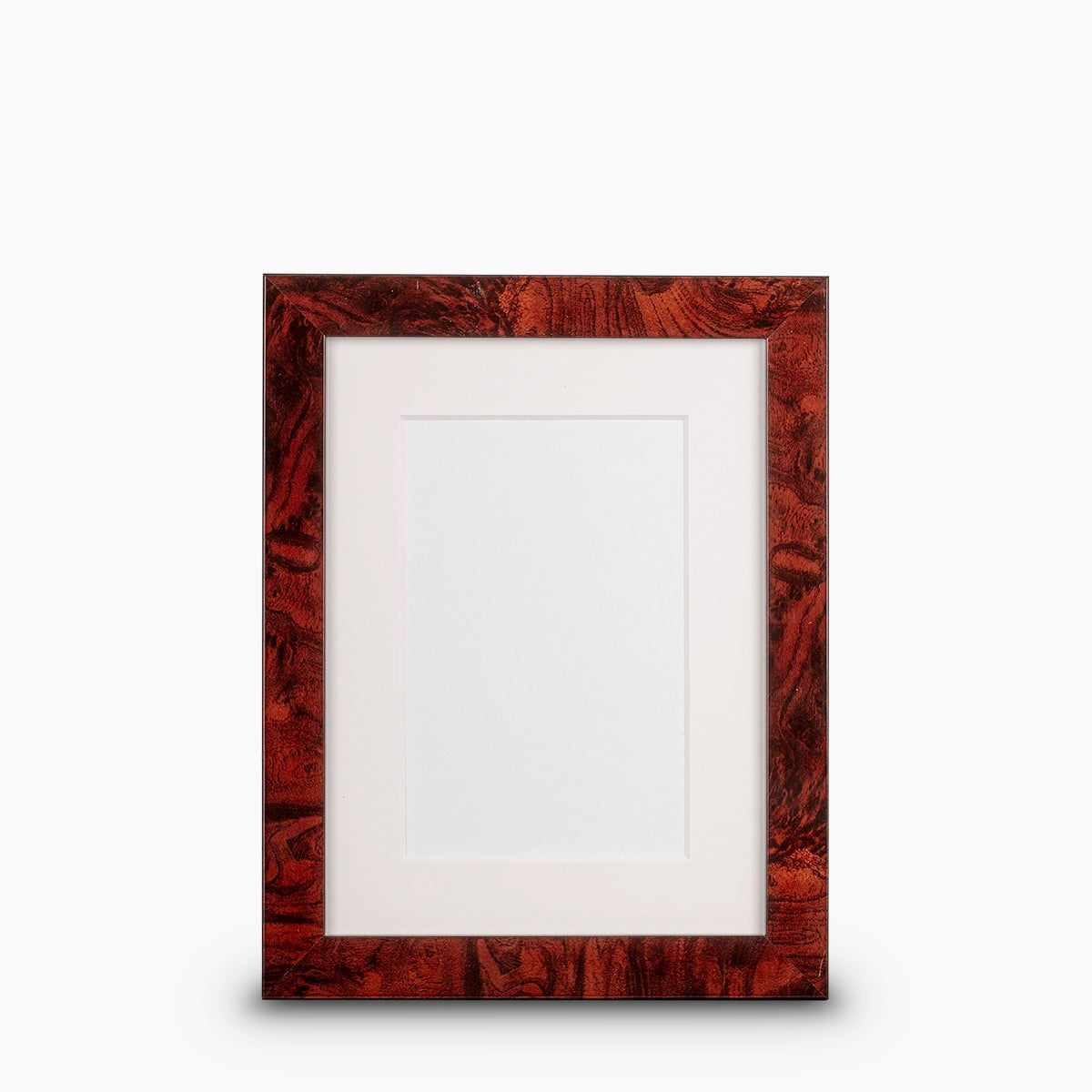 Pet Memorial Photo Frame for Ashes in Walnut Small