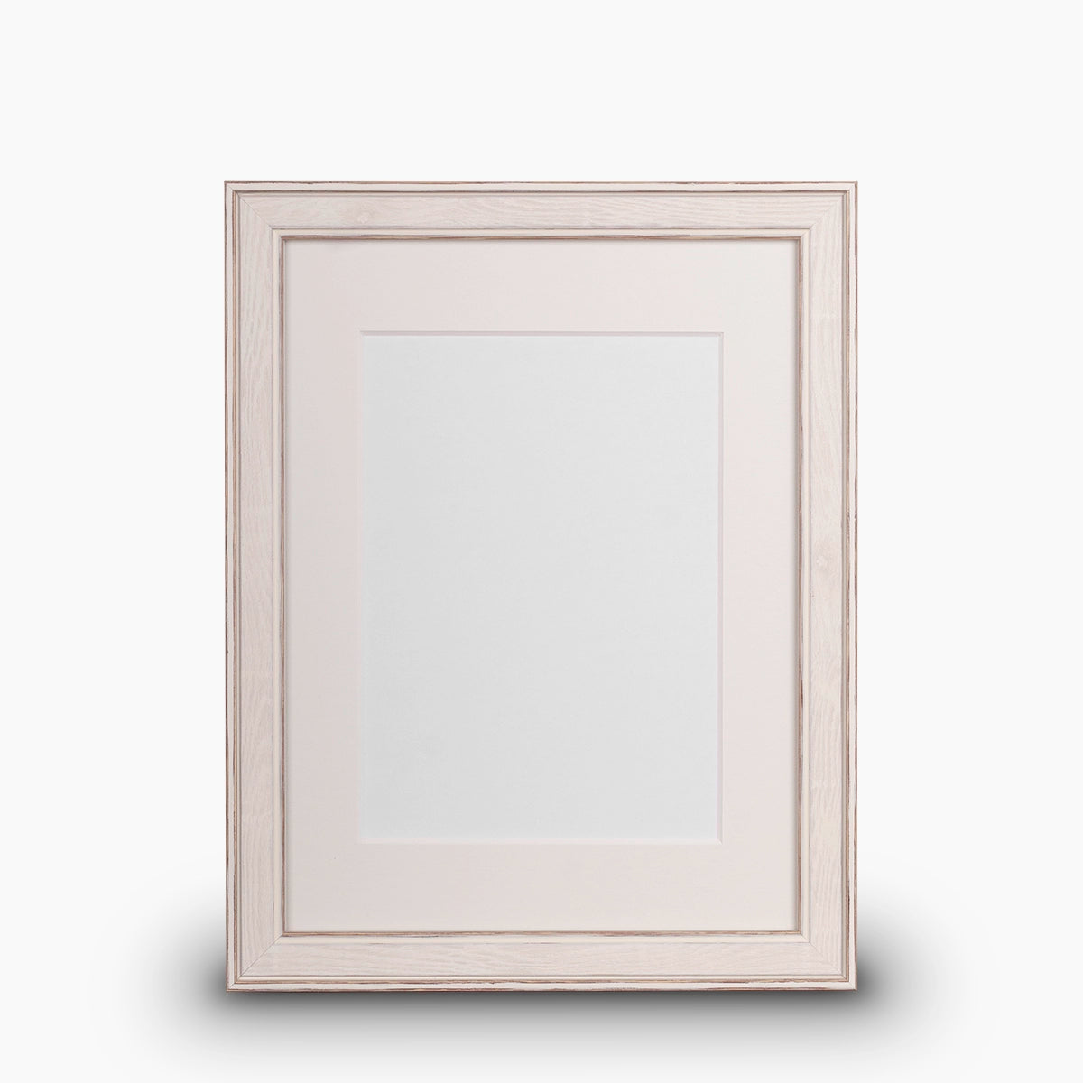 Pet Memorial Photo Frame for Ashes in White Medium