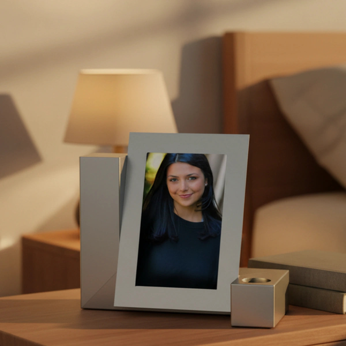 Photo Candle Adult Cremation Urn for Ashes