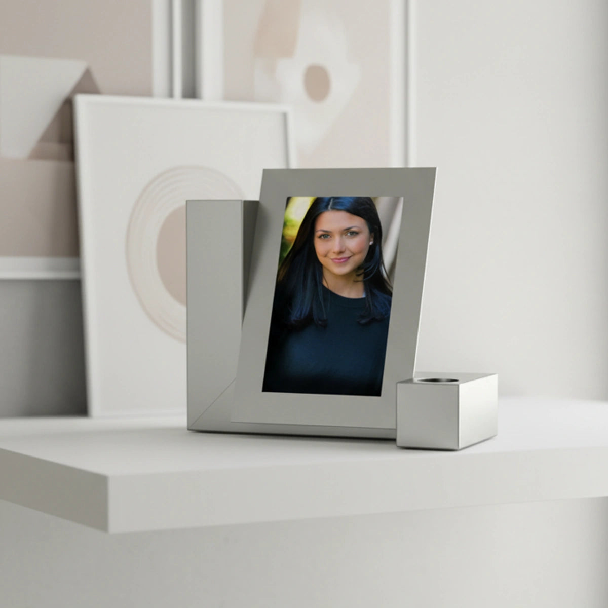 Photo Candle Adult Cremation Urn for Ashes