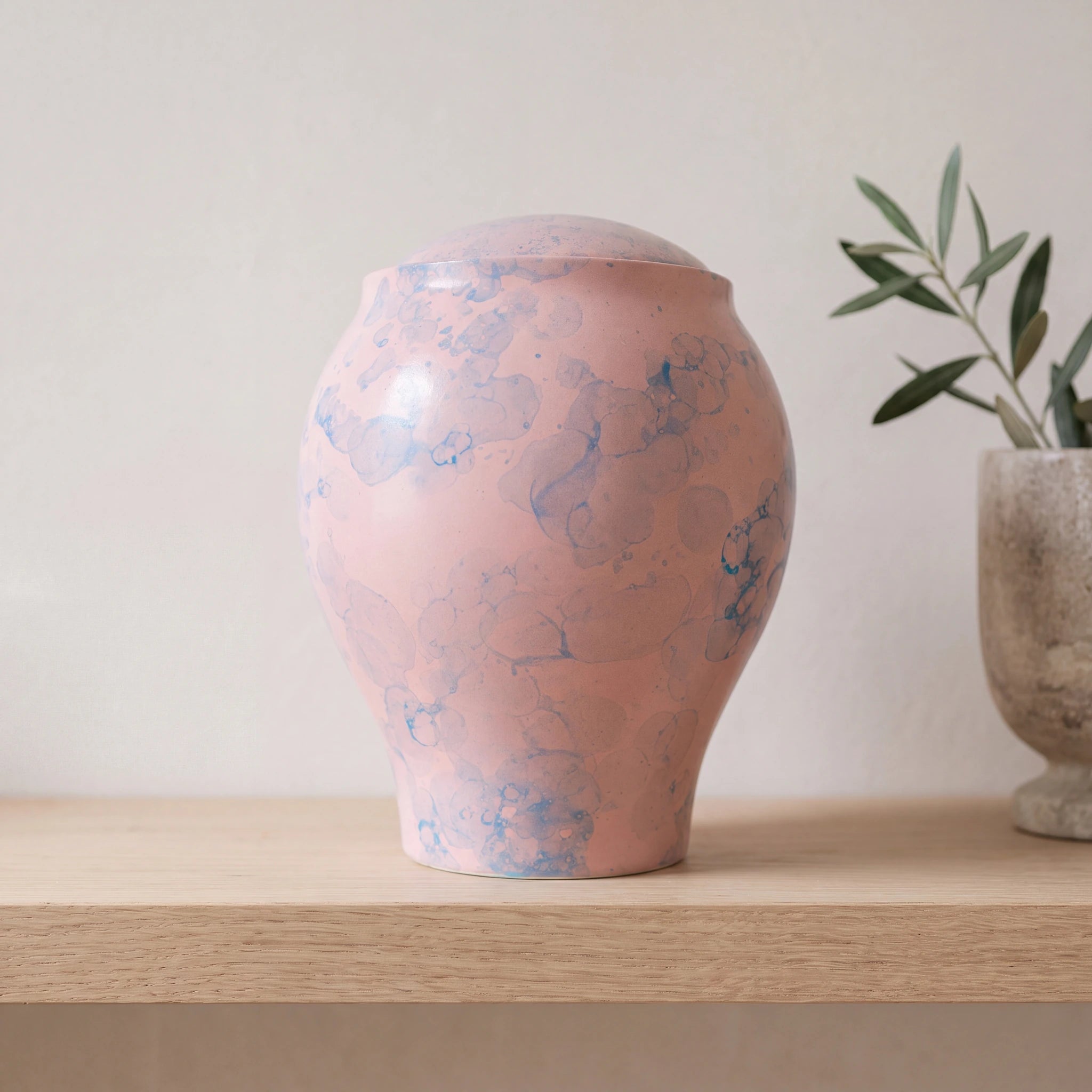 Pink Sky Classic Adult Cremation Urn for Ashes