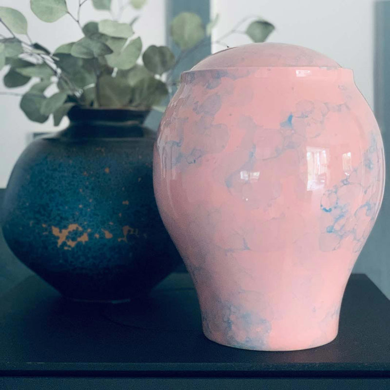 Pink Sky Classic Adult Cremation Urn for Ashes