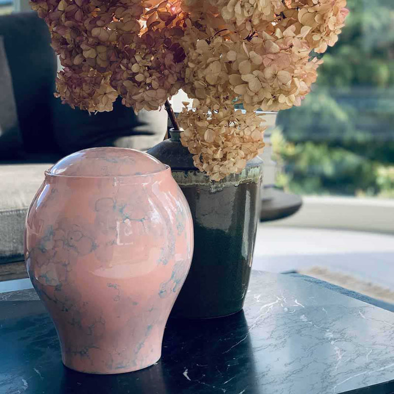Pink Sky Classic Adult Cremation Urn for Ashes
