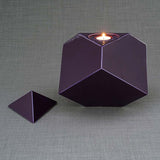 Pinnacle Adult Cremation Urn for Ashes in Violet