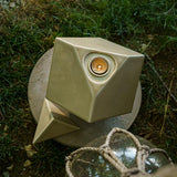 Pinnacle Adult Cremation Urn for Ashes in Beige Grey