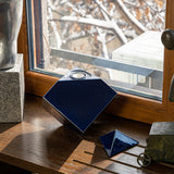 Pinnacle Adult Cremation Urn for Ashes in Metallic Blue