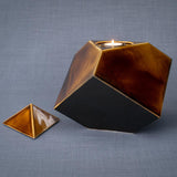 Pinnacle Adult Cremation Urn for Ashes in Brown