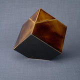 Pinnacle Adult Cremation Urn for Ashes in Brown
