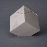 Pinnacle Adult Cremation Urn for Ashes in Cream