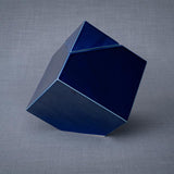 Pinnacle Adult Cremation Urn for Ashes in Metallic Blue