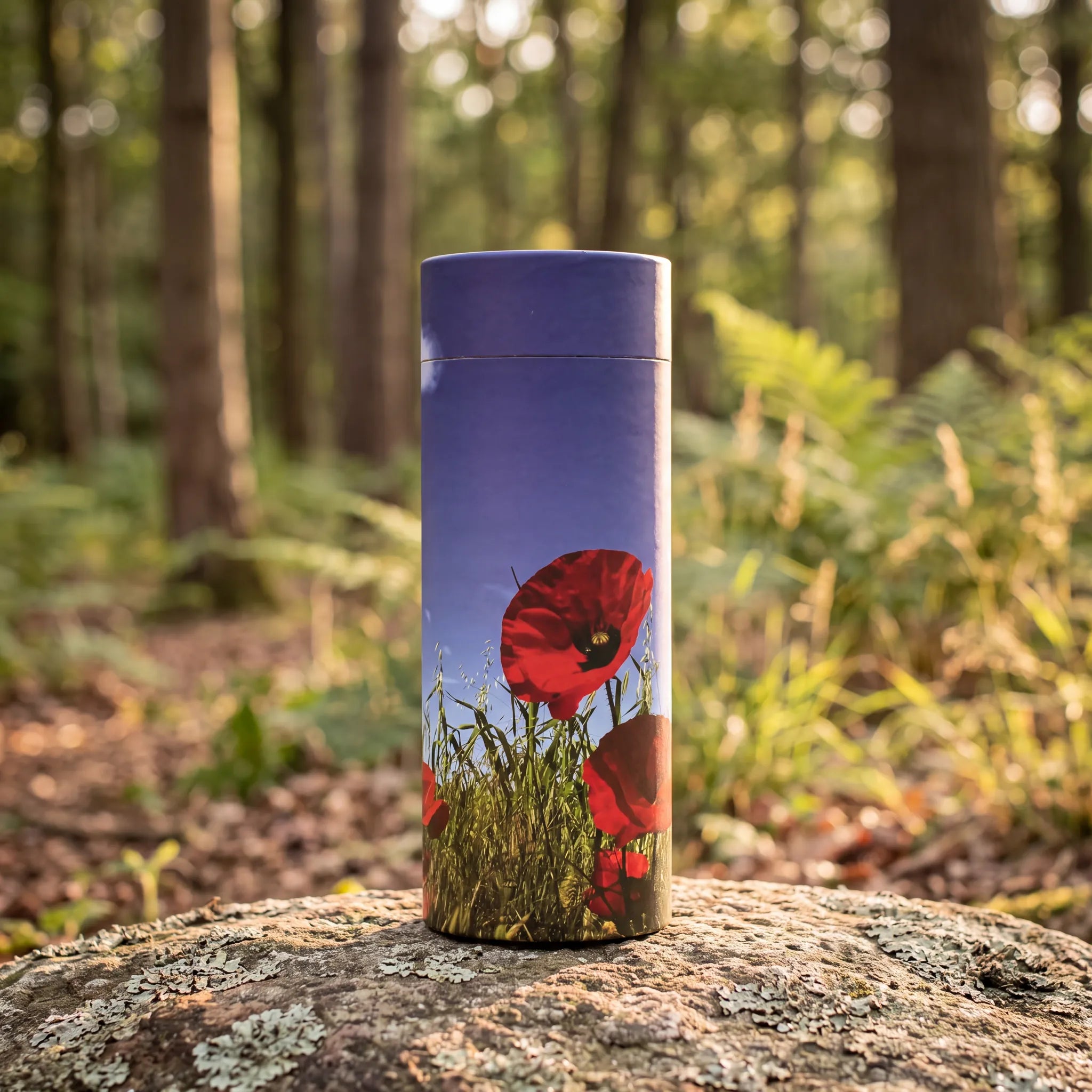 Poppy-Eco-Friendly-Scattering-Tube-for-Ashes-Adult-In-the-Woods