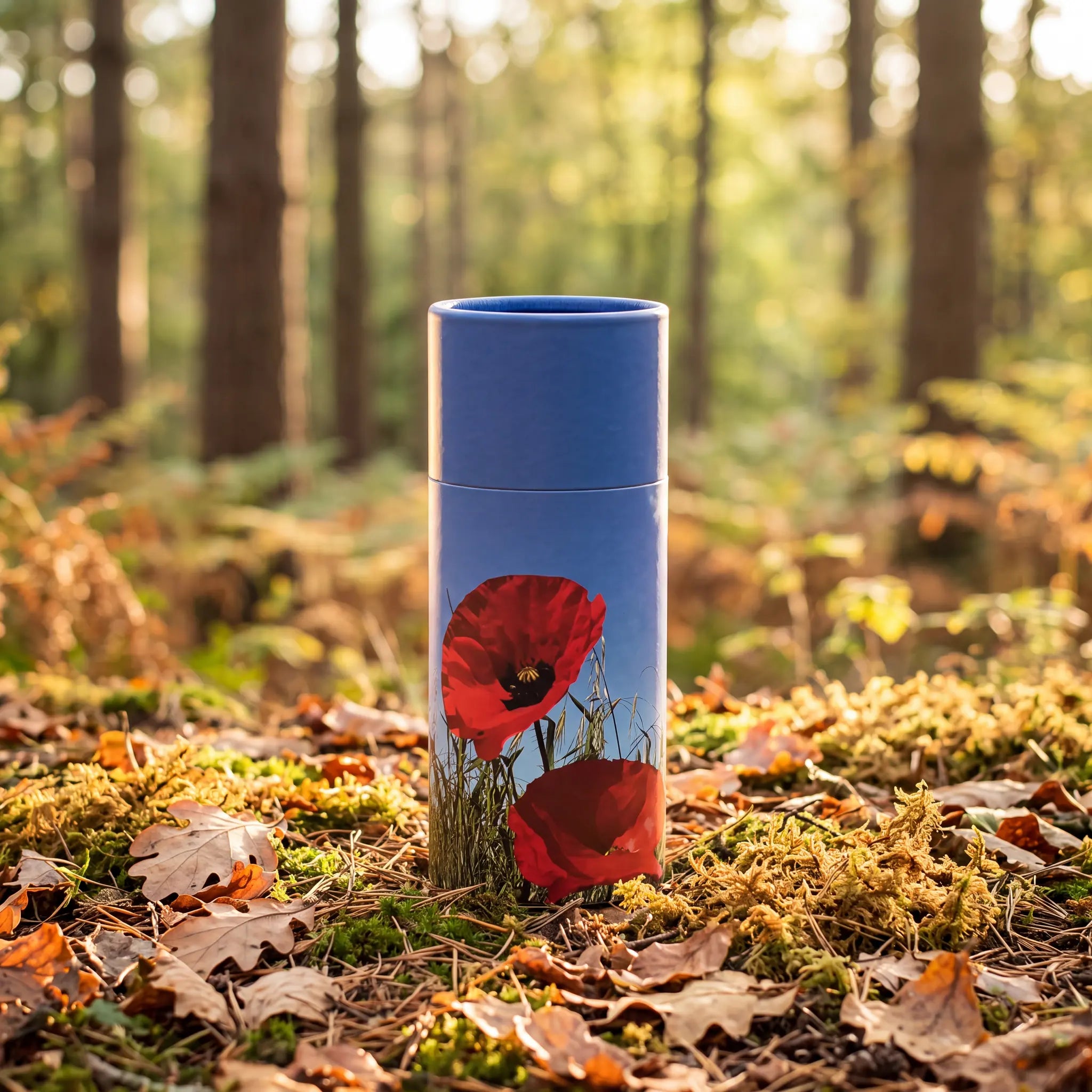 Poppy-Eco-Friendly-Scattering-Tube-for-Ashes-Mini-In-the-Woods