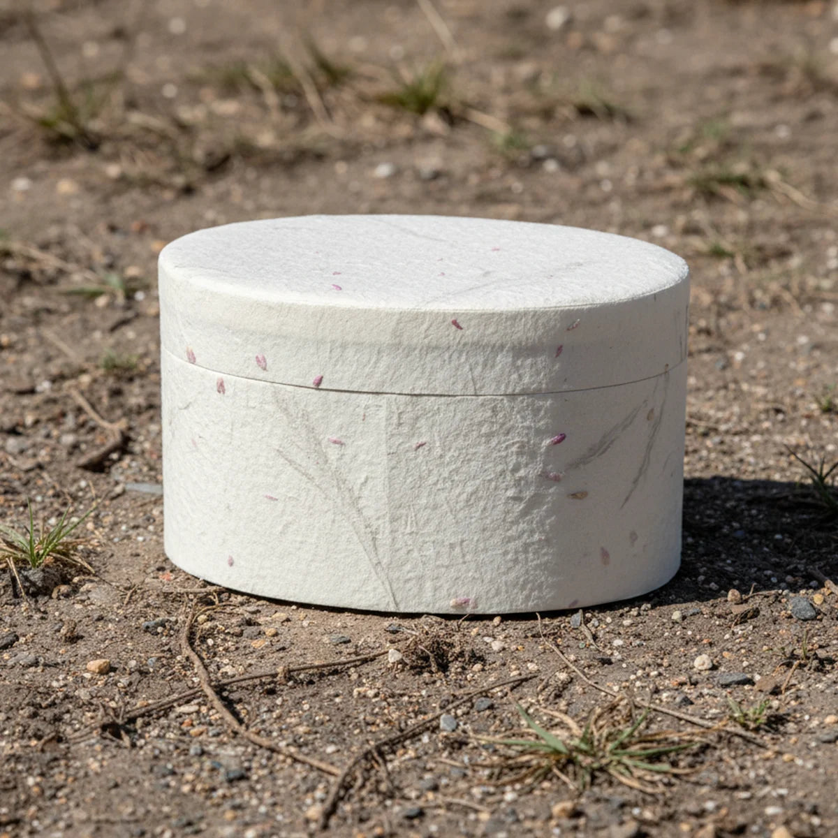 Purity Earthurn Biodegradable Urn for Ashes in White - Adult