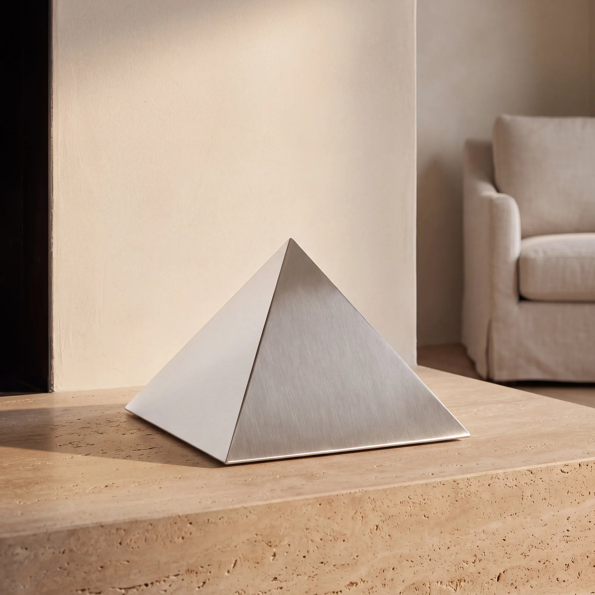 Pyramid-Adult-Cremation-Urn-for-Ashes-in-Stainless-Steel-amto_hearth