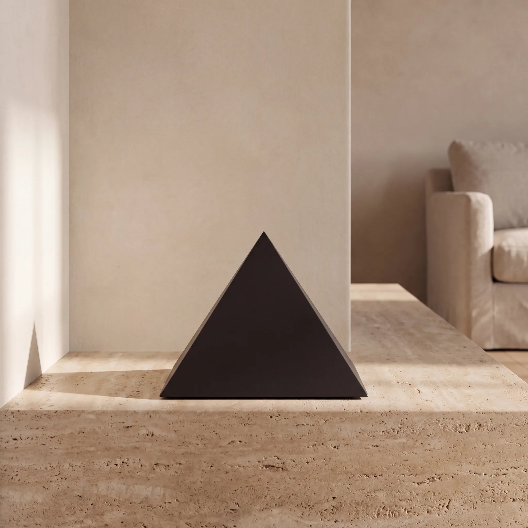 Pyramid-Large-Urn-for-Ashes-in-Matte-Black-Stainless-Steel-amto_hearth