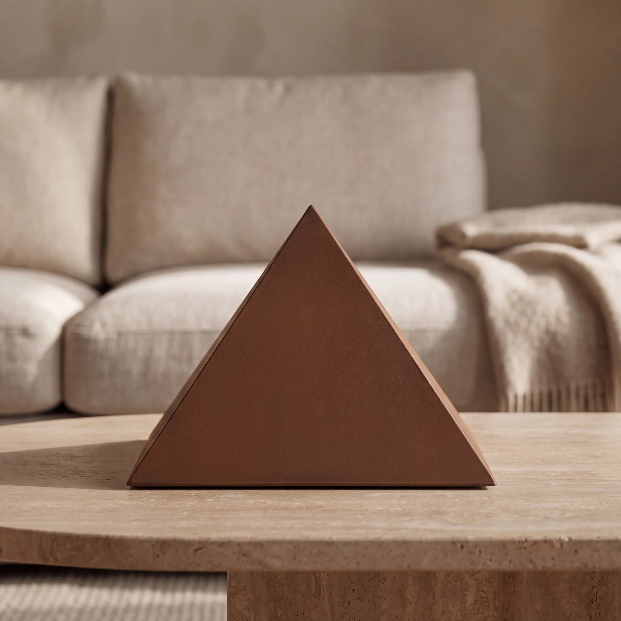 Pyramid-Medium-Urn-for-Ashes-in-Corten-Steel-amto_stone_coffee