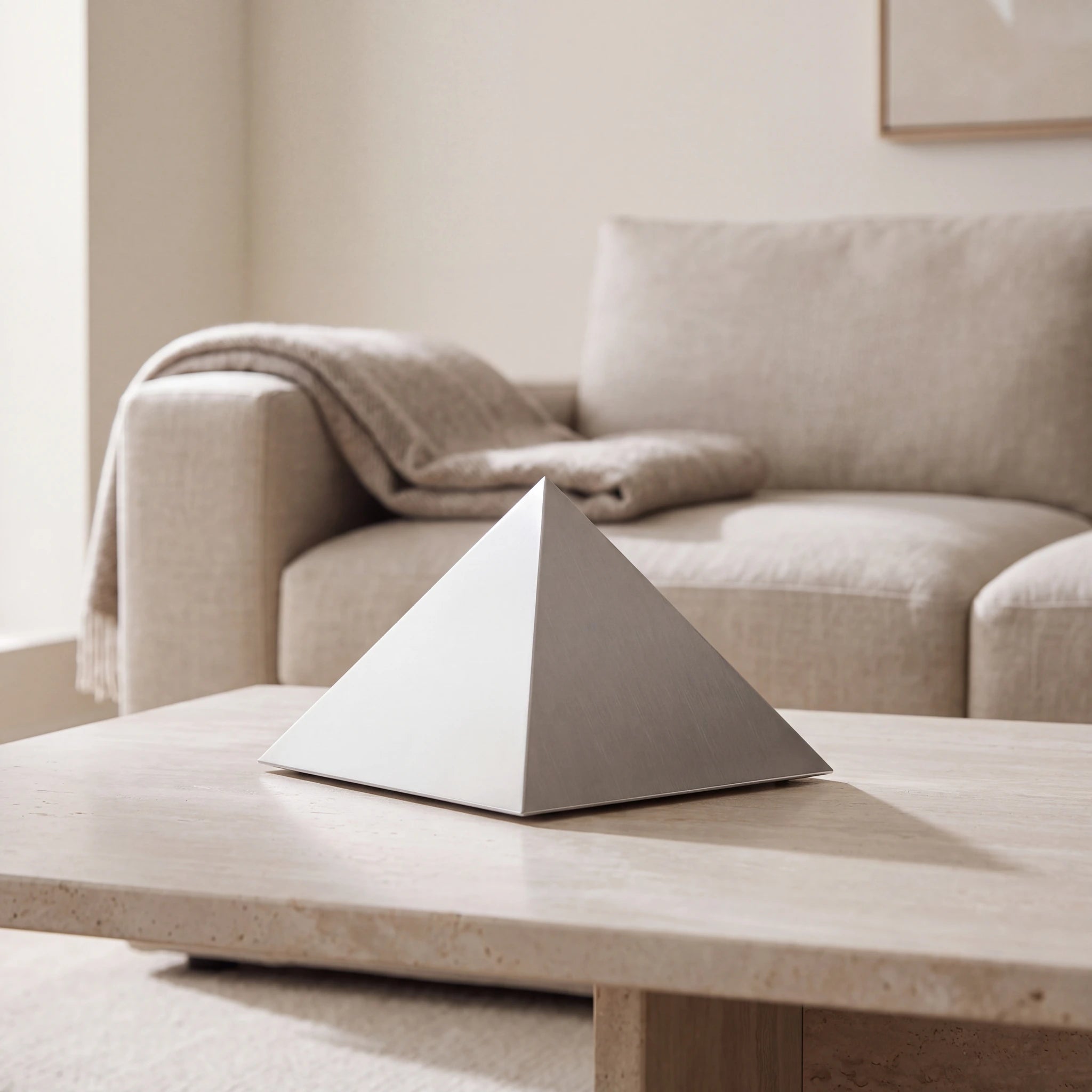 Pyramid-Medium-Urn-for-Ashes-in-Stainless-Steel-amto_stone_coffee