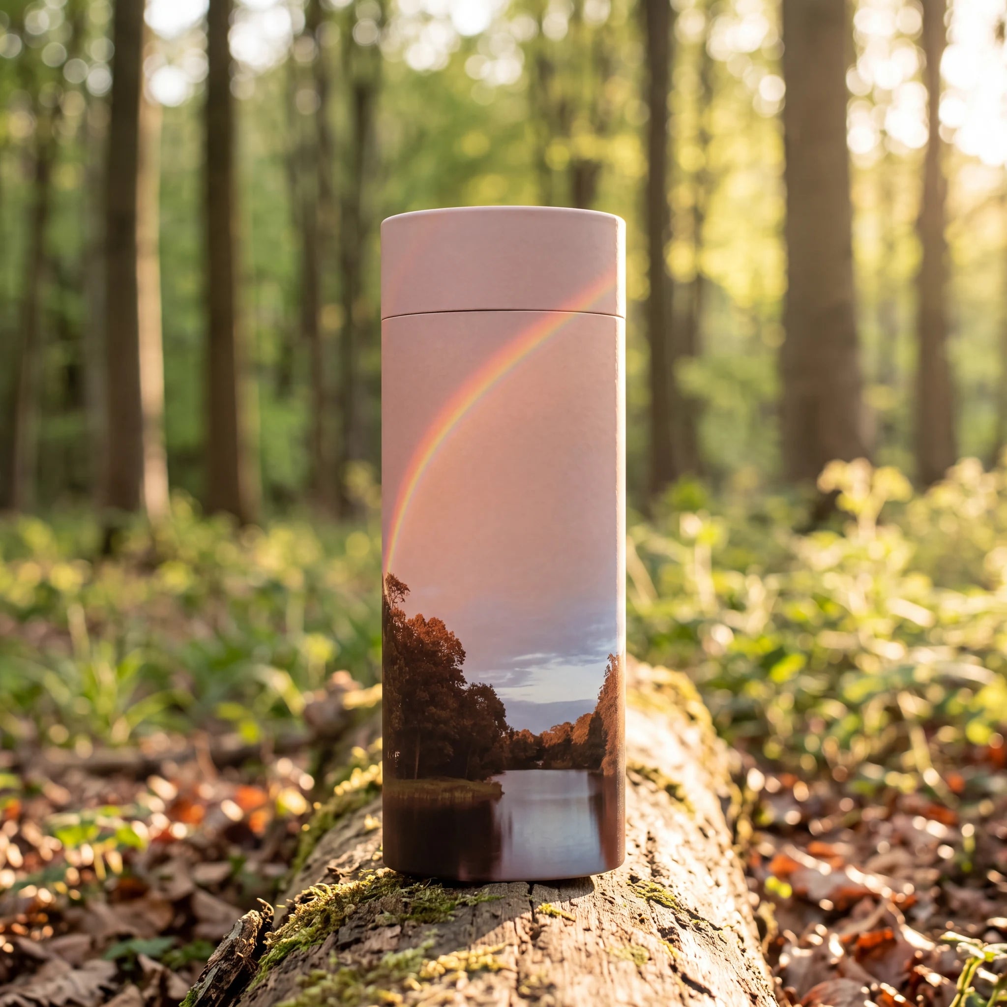Rainbow-River-Eco-Friendly-Scattering-Tube-for-Ashes-Adult-In-the-Woods