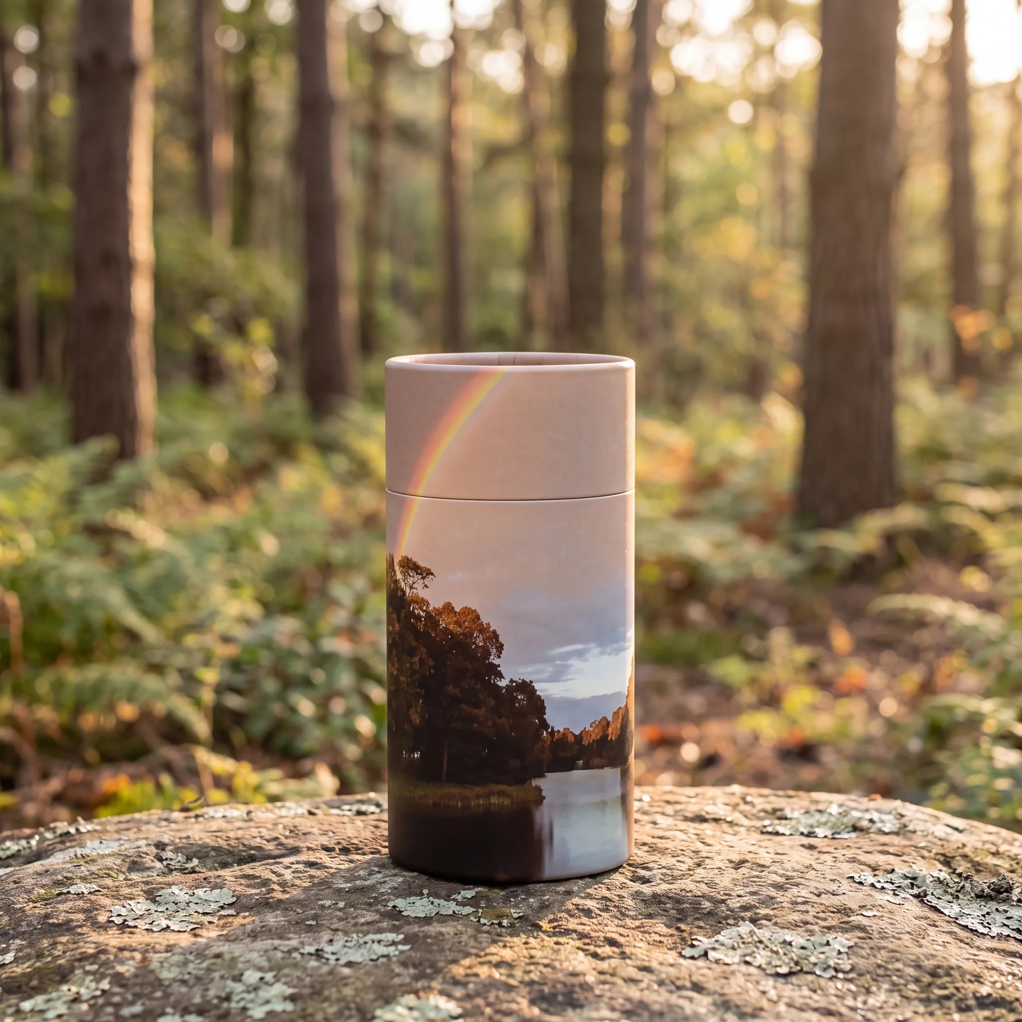 Rainbow-River-Eco-Friendly-Scattering-Tube-for-Ashes-Mini-In-the-Woods