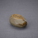 Ripples Small Urn for Ashes in Brown