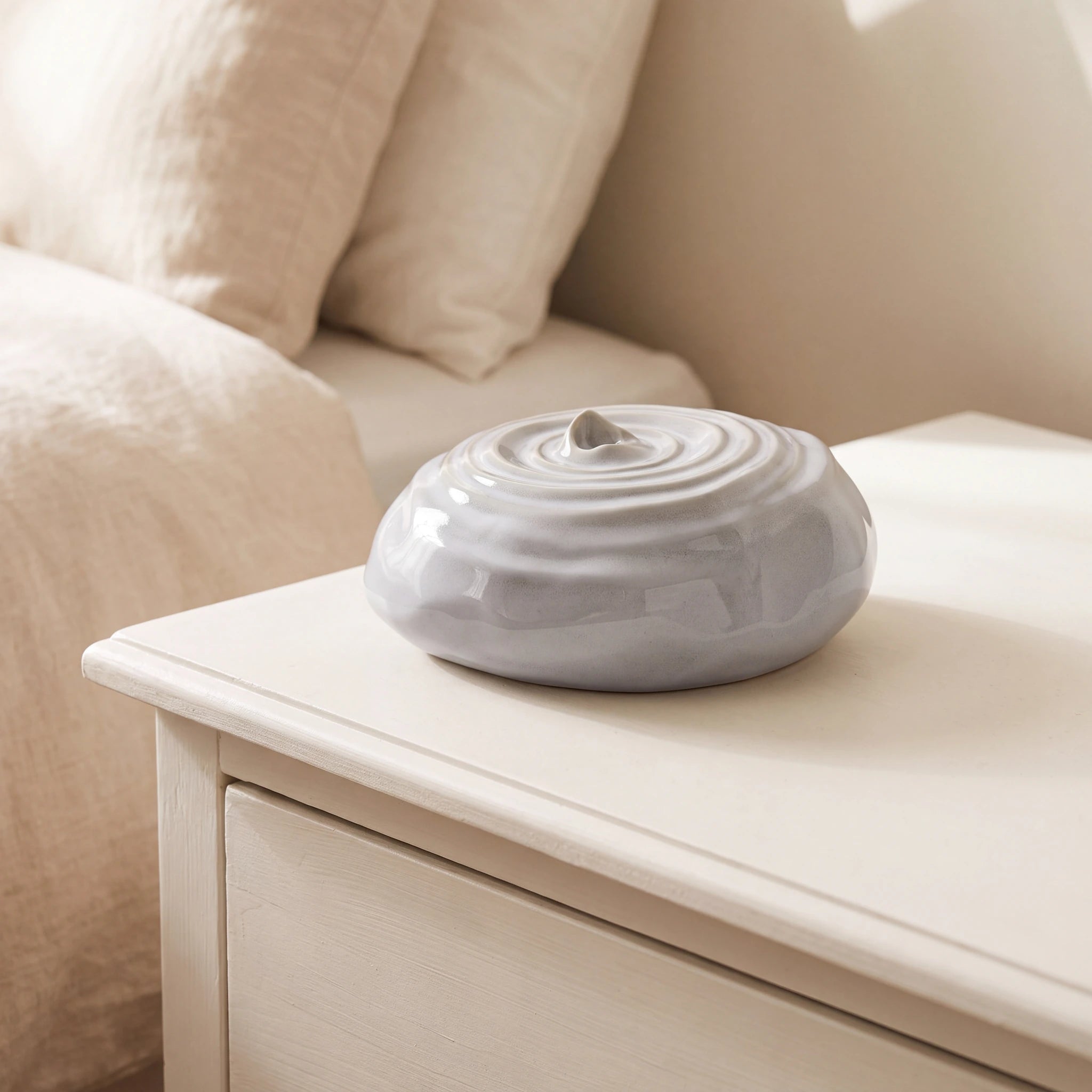 Ripples Adult Cremation Urn for Ashes in Grey