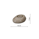 Ripples Small Urn for Ashes in Dark Beige