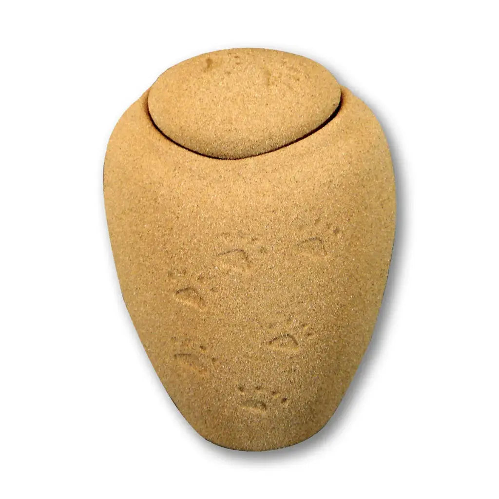Oceane Sand Biodegradable Water Urn for Pet Ashes - Large