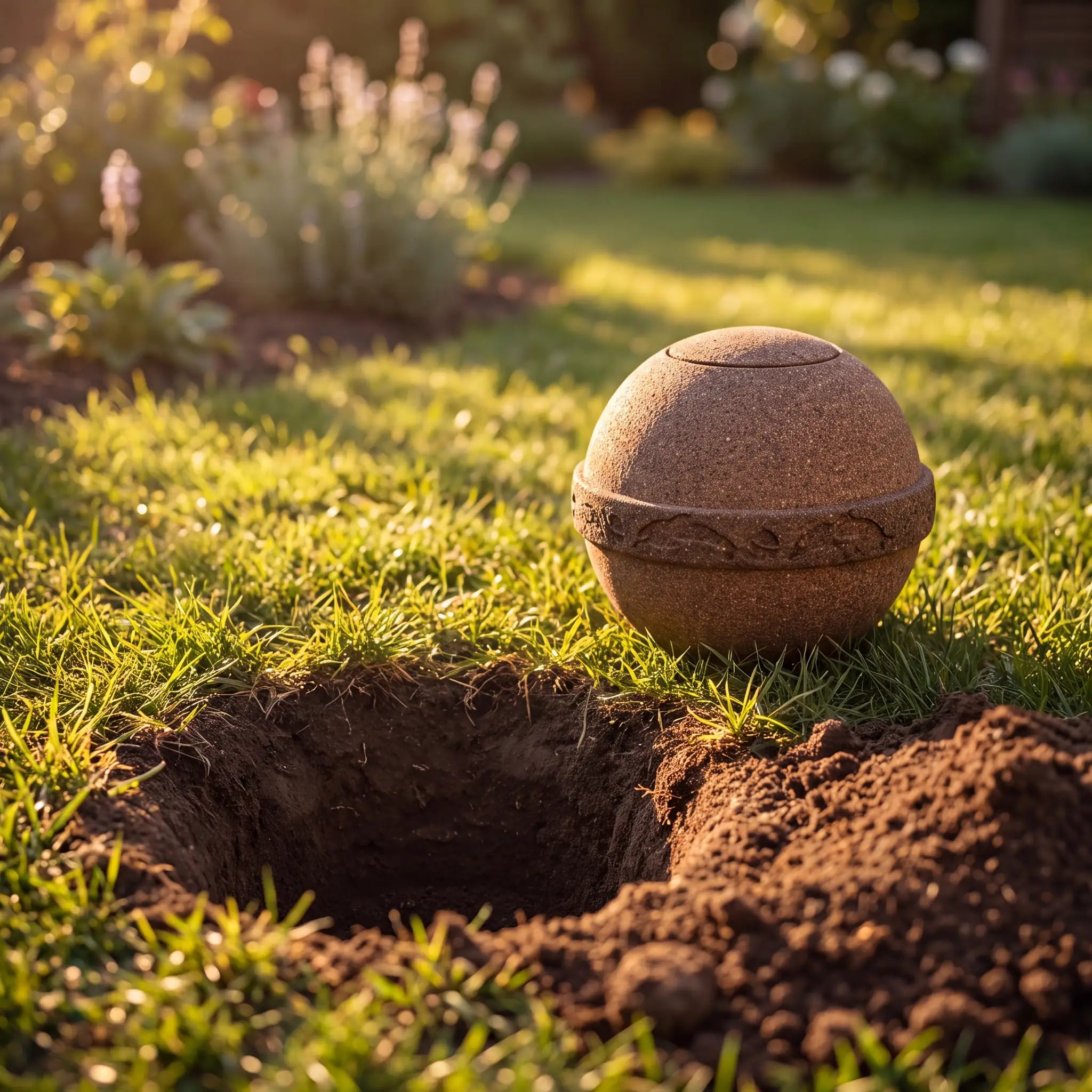Samsara Biodegradable Urn for Ashes – Small
