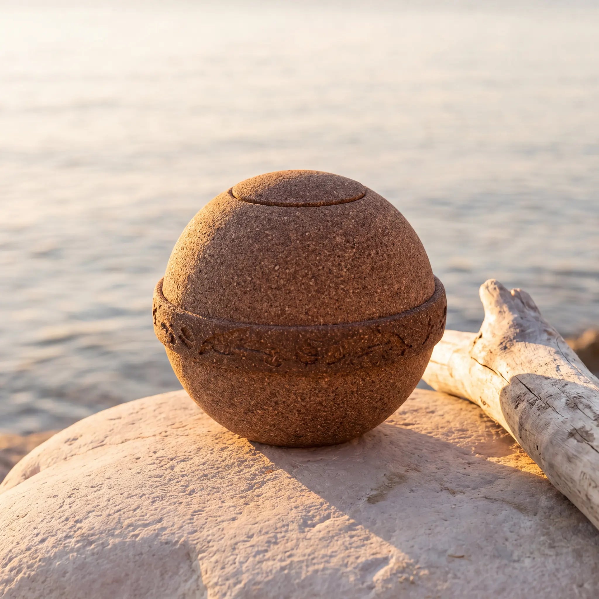Samsara Biodegradable Urn for Ashes – Small