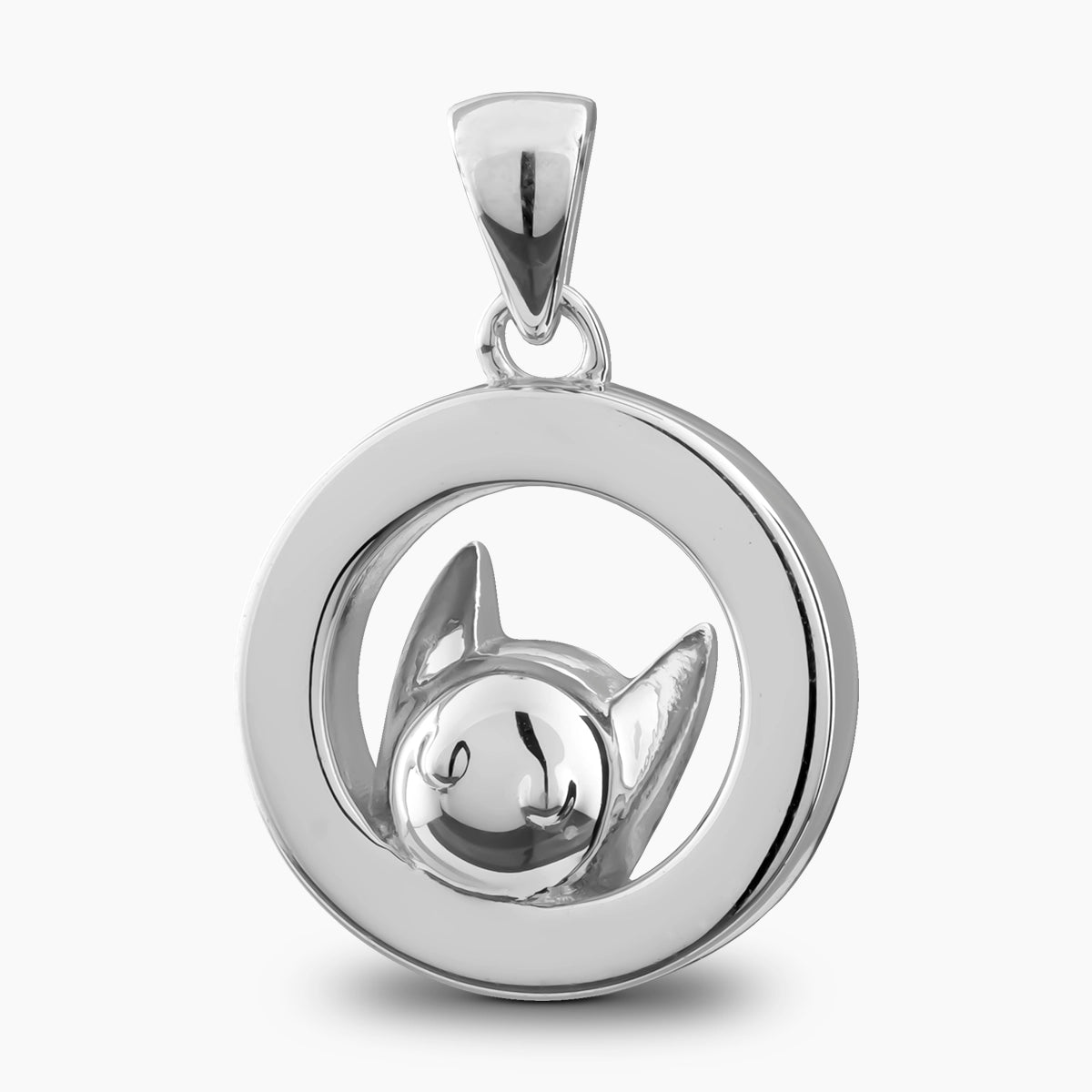 Self fill Cat Embrace Memorial Ashes Pendant