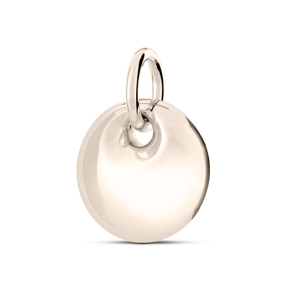 Self fill Classic Memorial Ashes Pendant in White Gold