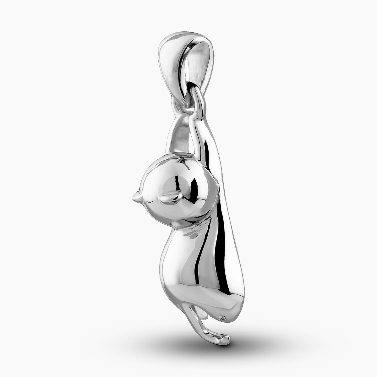 Self fill Hanging Cat Pet Memorial Ashes Pendant