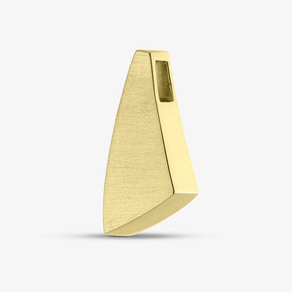 Self fill Peak Memorial Ashes Pendant in Gold