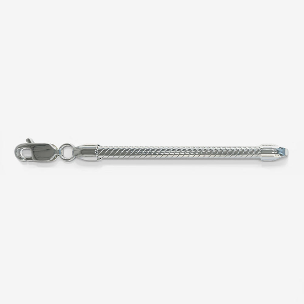 Snake Chain Bracelet 16cm 0.3mm in Sterling Silver