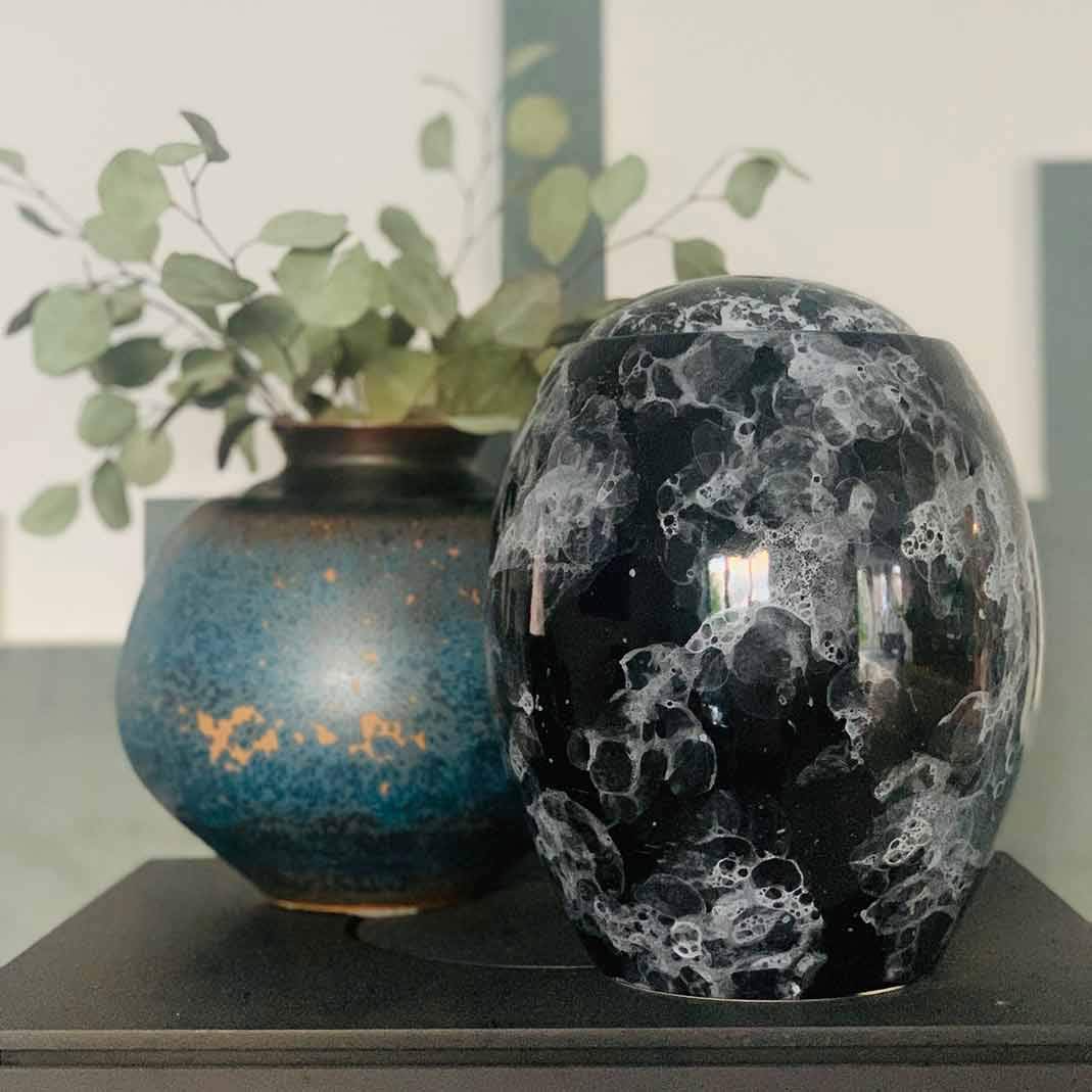 Splash Modern Adult Cremation Urns for Ashes