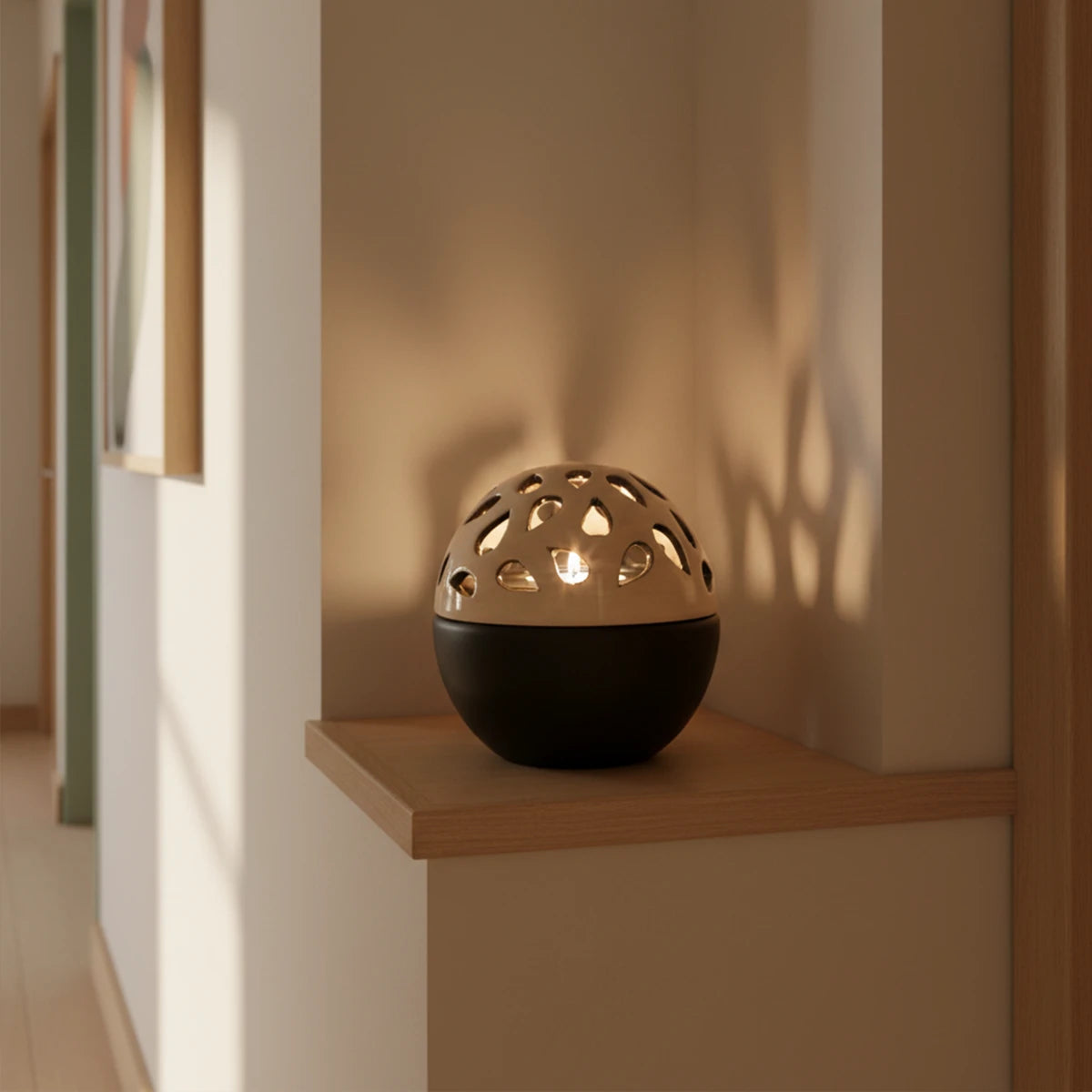 Teardrop Candle Sphere Small Urn for Ashes