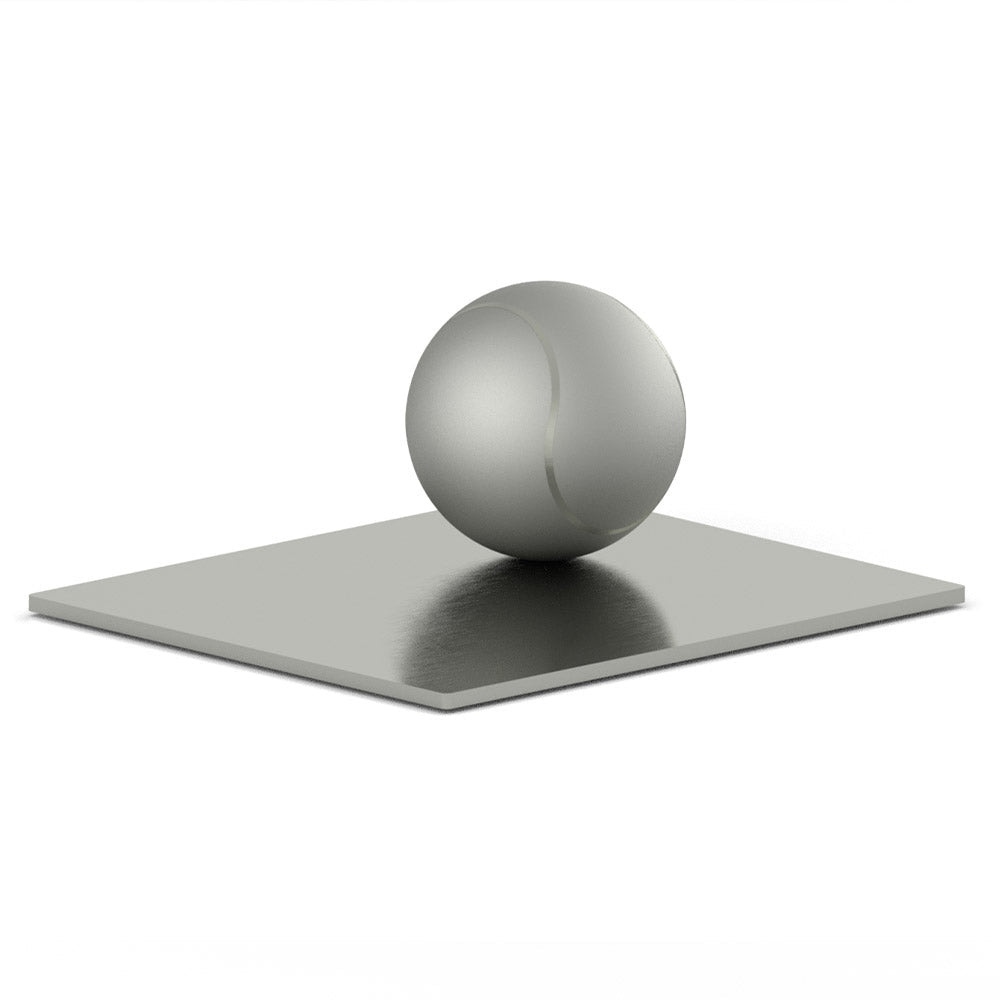Tennis Ball Medium Urn for Ashes in Stainless Steel