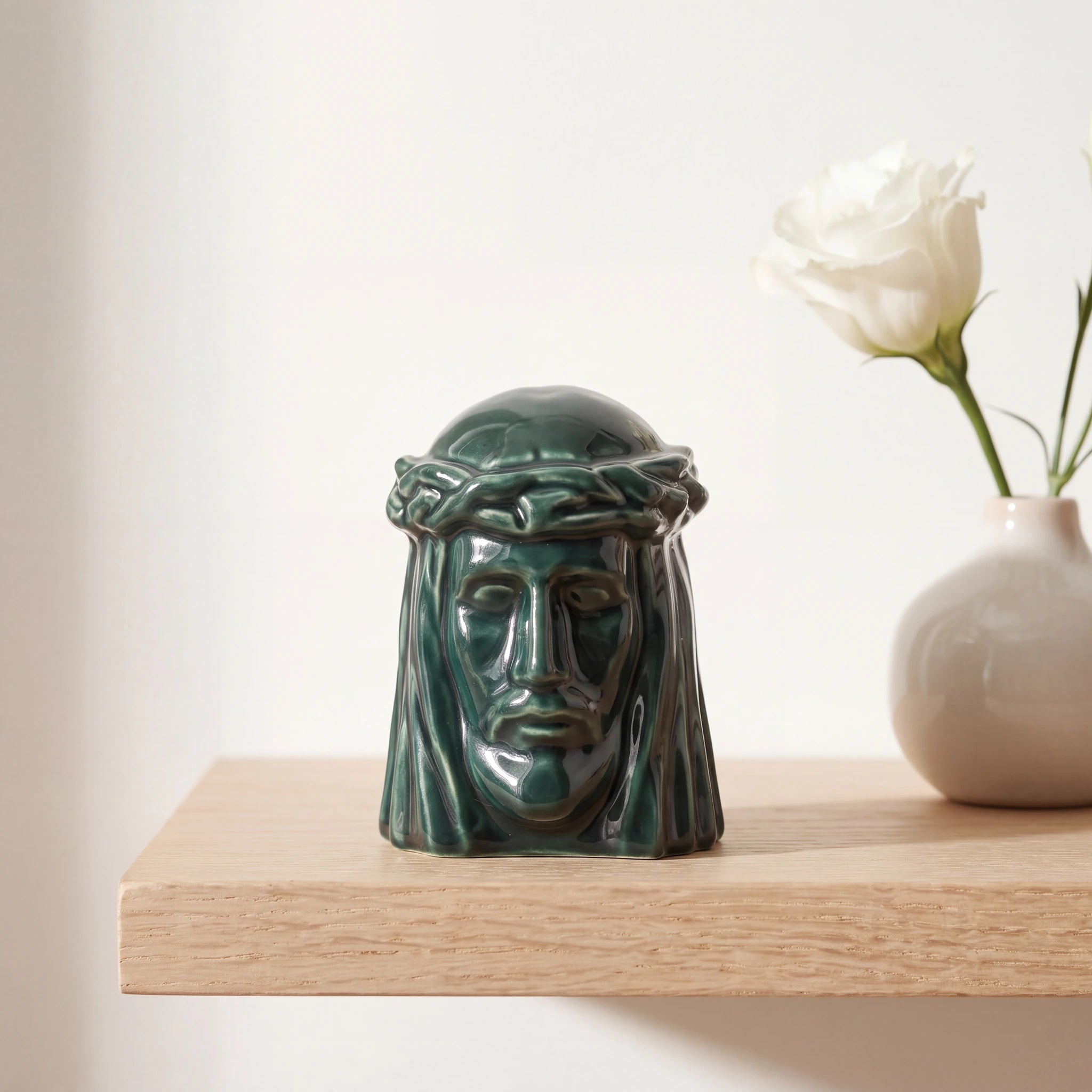 The-Christ-Mini-Urn-for-Ashes-in-Oxide-Green-keepsake_bud_vase