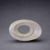 The Passage Small Urn for Ashes in Crackle Glaze