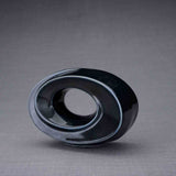 The Passage Small Urn for Ashes in Midnight Blue