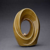 The Passage Adult Cremation Urn for Ashes in Dark Sand