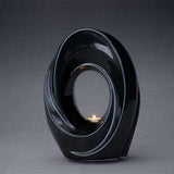 The Passage Adult Cremation Urn for Ashes in Midnight Blue
