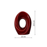 The Passage Adult Cremation Urn for Ashes in Red