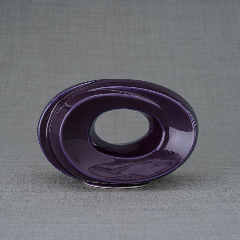 The Passage Small Urn for Ashes in Violet