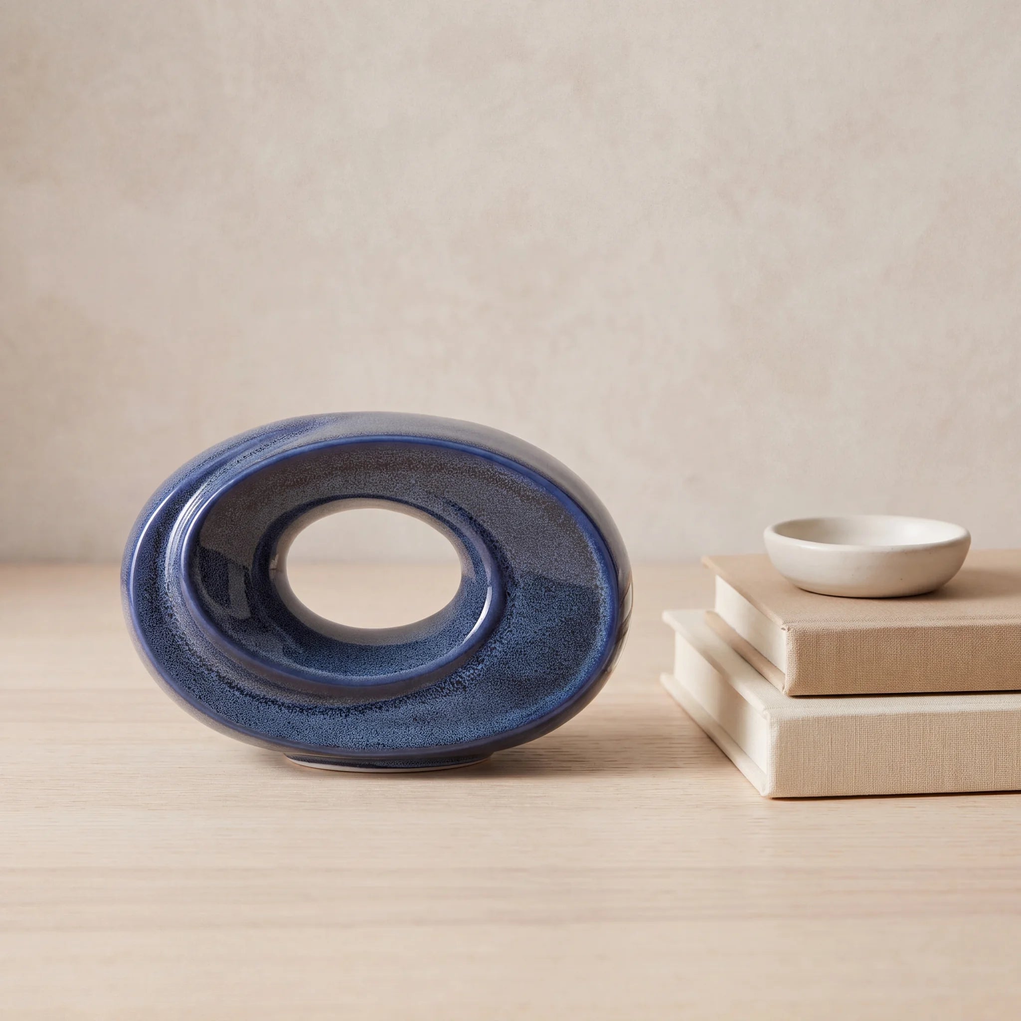 The-Passage-Small-Urn-for-Ashes-in-Blue-keepsake_books_dish-Left-Angle