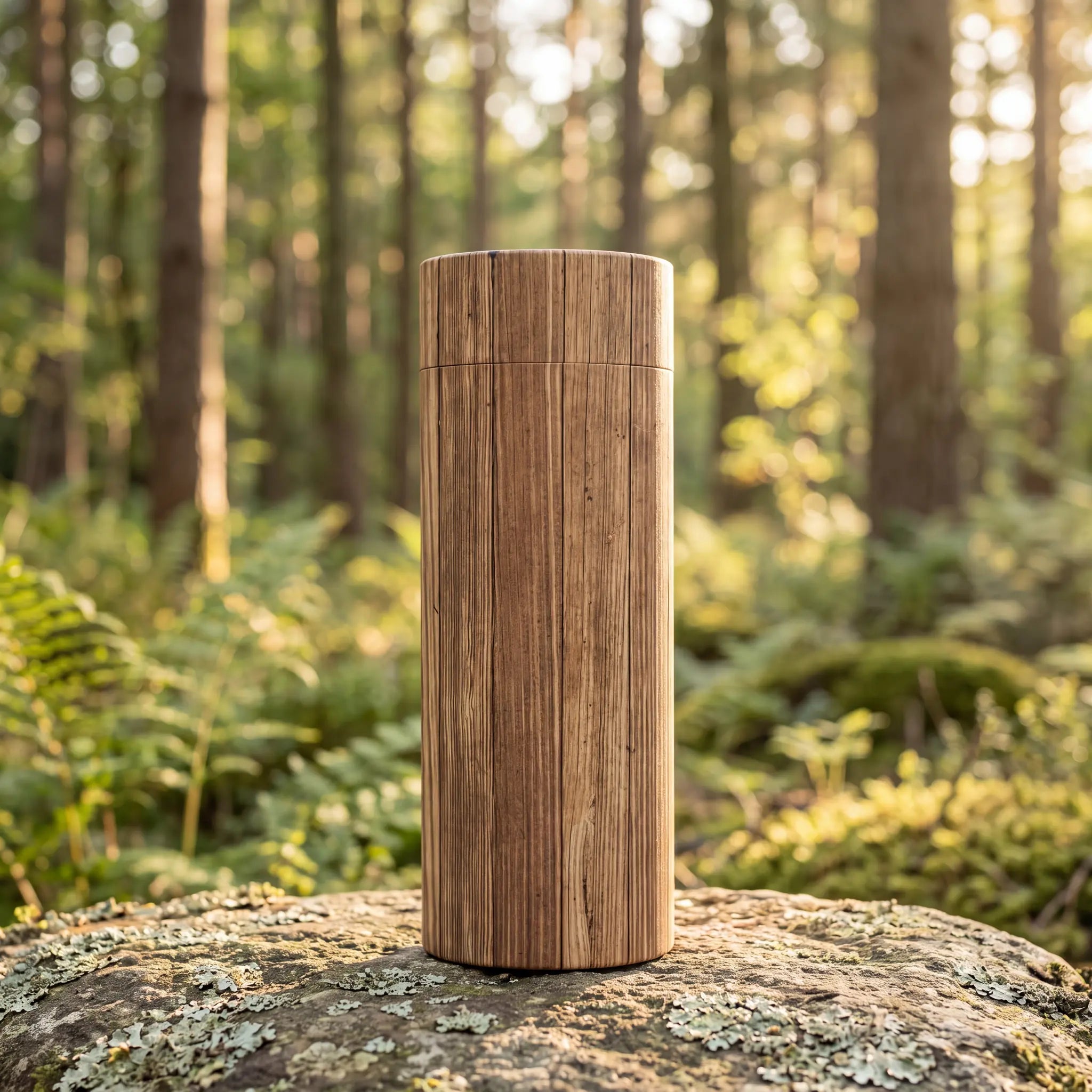 Timber-Design-Eco-Friendly-Scattering-Tube-for-Ashes-Mini-In-the-Woods