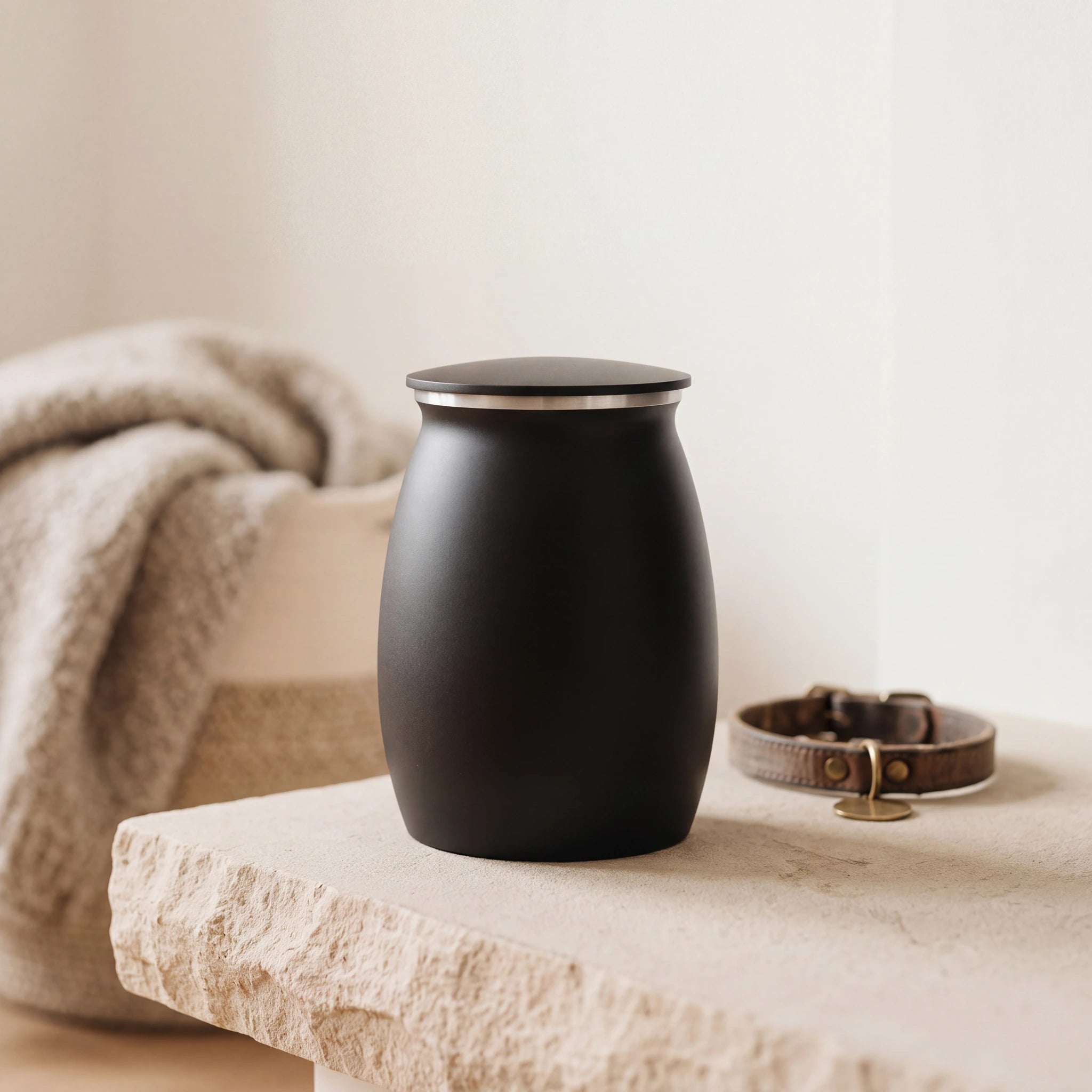 Tribute-Metal-Medium-Urn-for-Ashes-in-Matte-Black-pet_hearth_basket