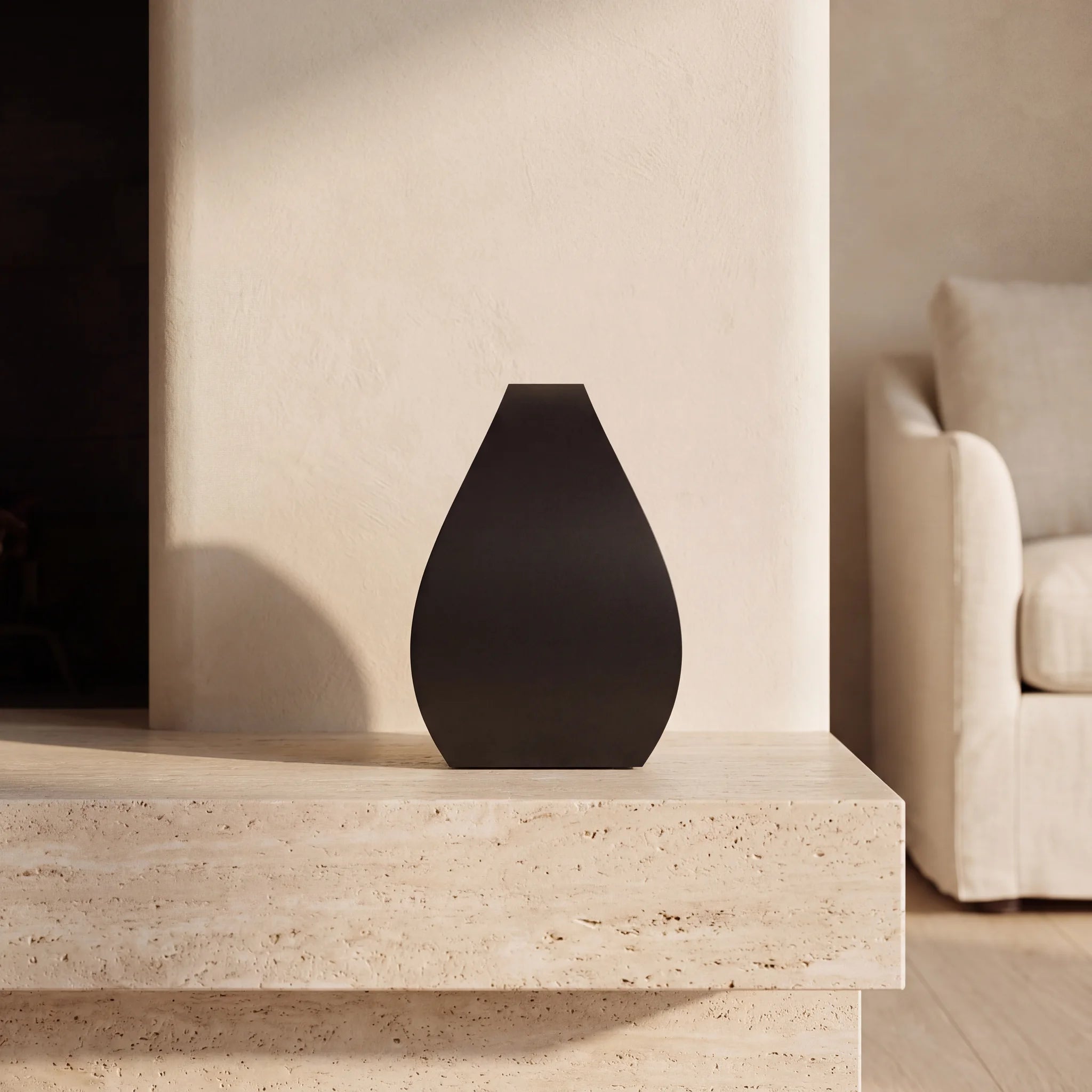 Tulip-Adult-Cremation-Urn-for-Ashes-in-Matte-Black-Stainless-Steel-amto_hearth