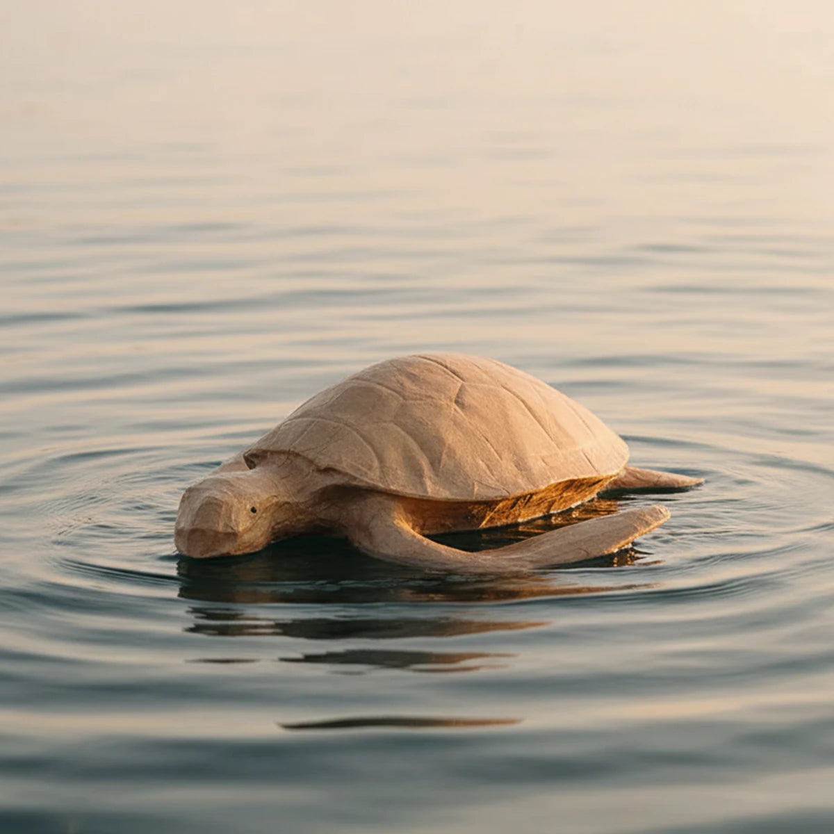Turtle Biodegradable Water Urn for Ashes - Adult